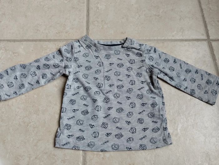 T-shirt manches longues 3 mois