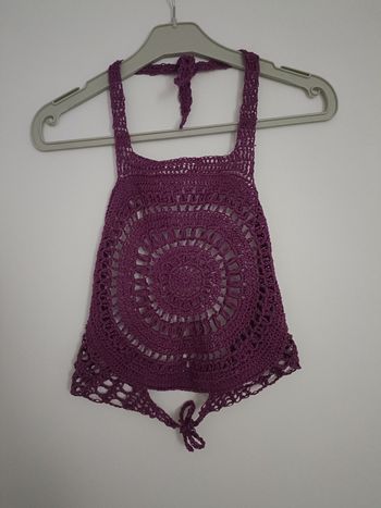 💎 Magnifique top dos nue- piece unique fait au crochets taille xs-s💎
