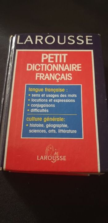 Petit dictionnaire Français