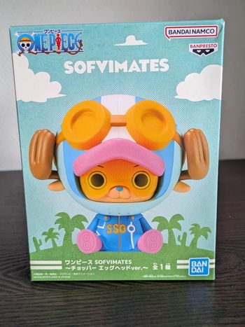Figurine One Piece - Tony Tony Chopper Sofvimates Egg Head - Banpresto