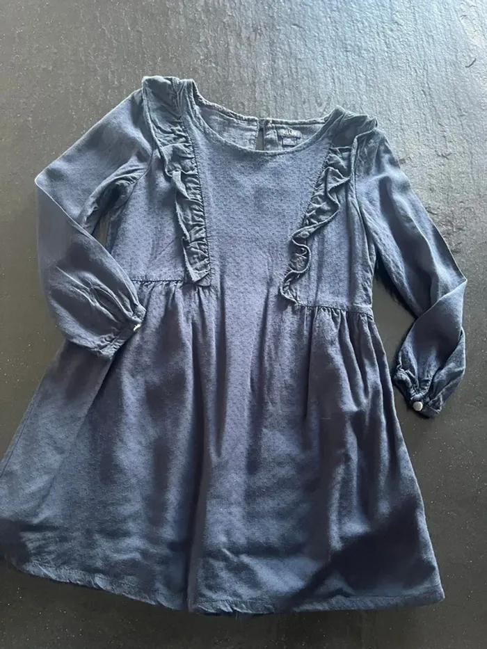 Robe fluide marine Kiabi 5 ans - photo numéro 3