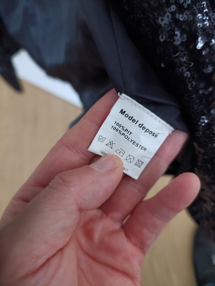Veste femme sequins - photo numéro 5
