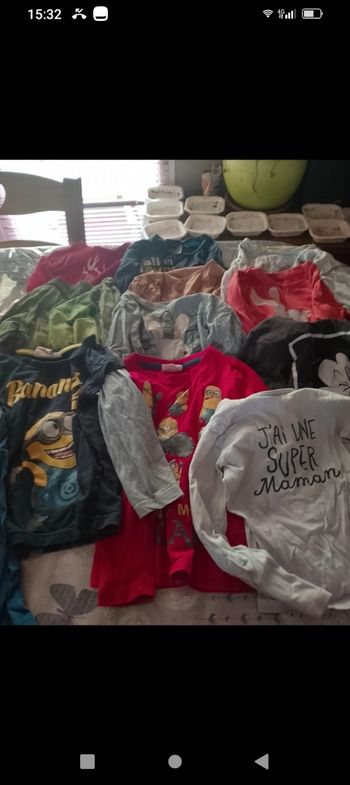 Lot t shirt longue manche 