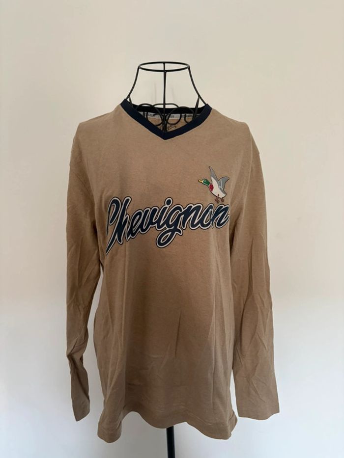 T-shirt Vintage Chevignon - Manches longues - Taille M - Excellent état