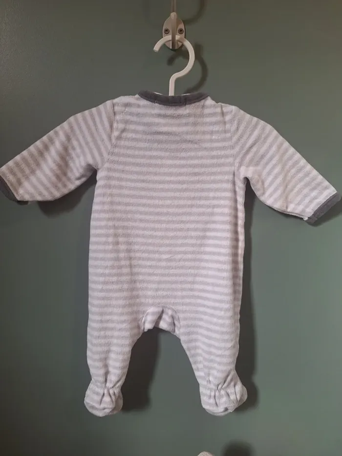 Pyjama - Pomme framboise/ premaman - 1 mois - photo numéro 3