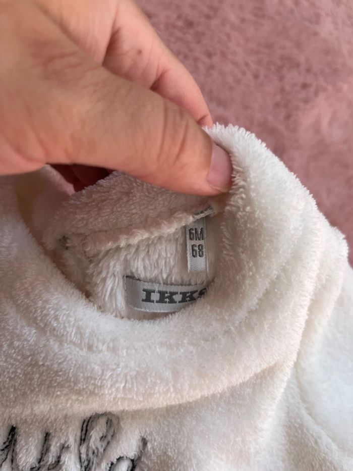 Petit pull IKKS tout doux bebe 6 mois - photo numéro 3