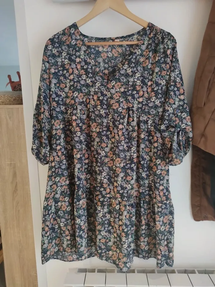 Robe casual 5ème saison (neuf, multicolore), M / 38 / 10