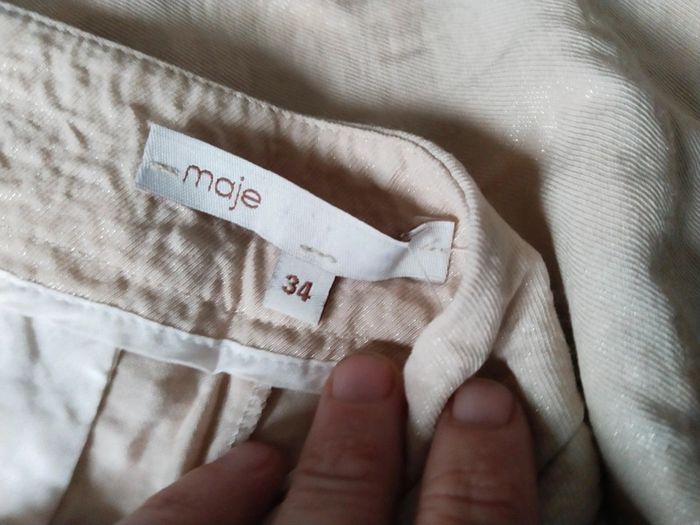 Magnifique short pour femme marque Maje taille 34 - photo numéro 7