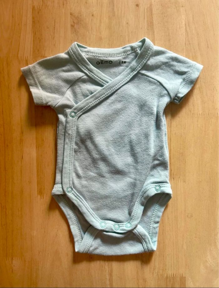 Lot de 5 bodies gemo 0mois - photo numéro 3