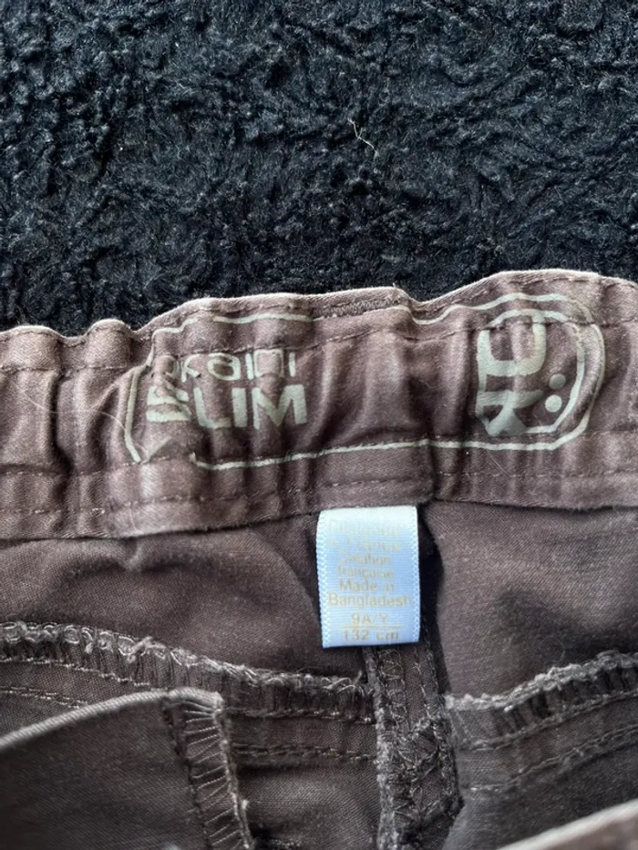 Jeans slim marron - photo numéro 6