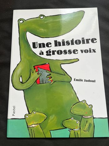 Livre école des loisirs « Une histoire à grosse voix »