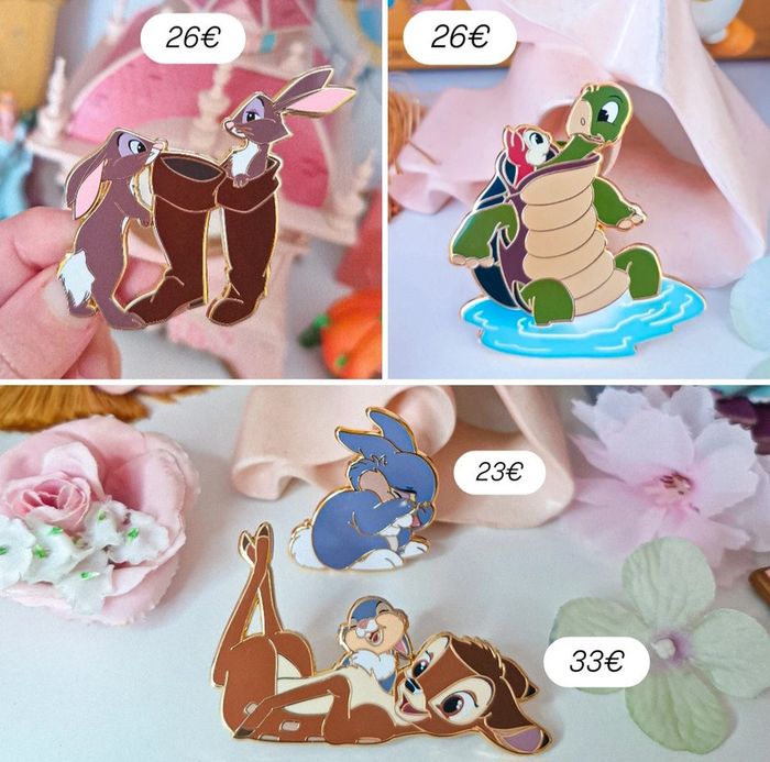 Pins Disney bambi la belle au bois dormant blanche neige fantasy snow white sleeping beauty
