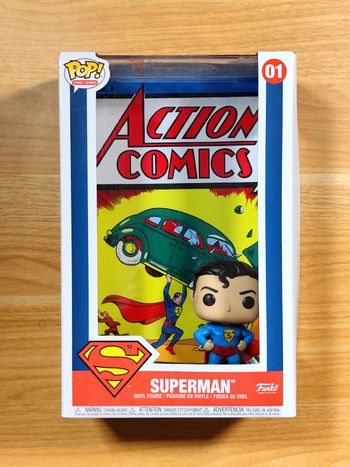 Funko Pop! Comic Covers - Superman n°01 (DC Super Heroes)