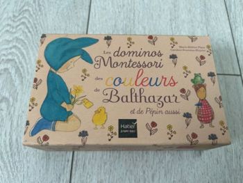 Jeu de dominos : les dominos montessori des couleurs de Balthazar