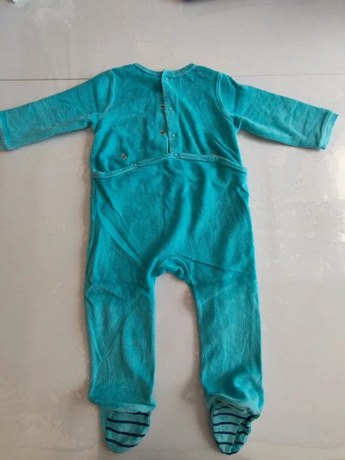 Gros lot pyjama velours hiver chaud 18 mois - photo numéro 10