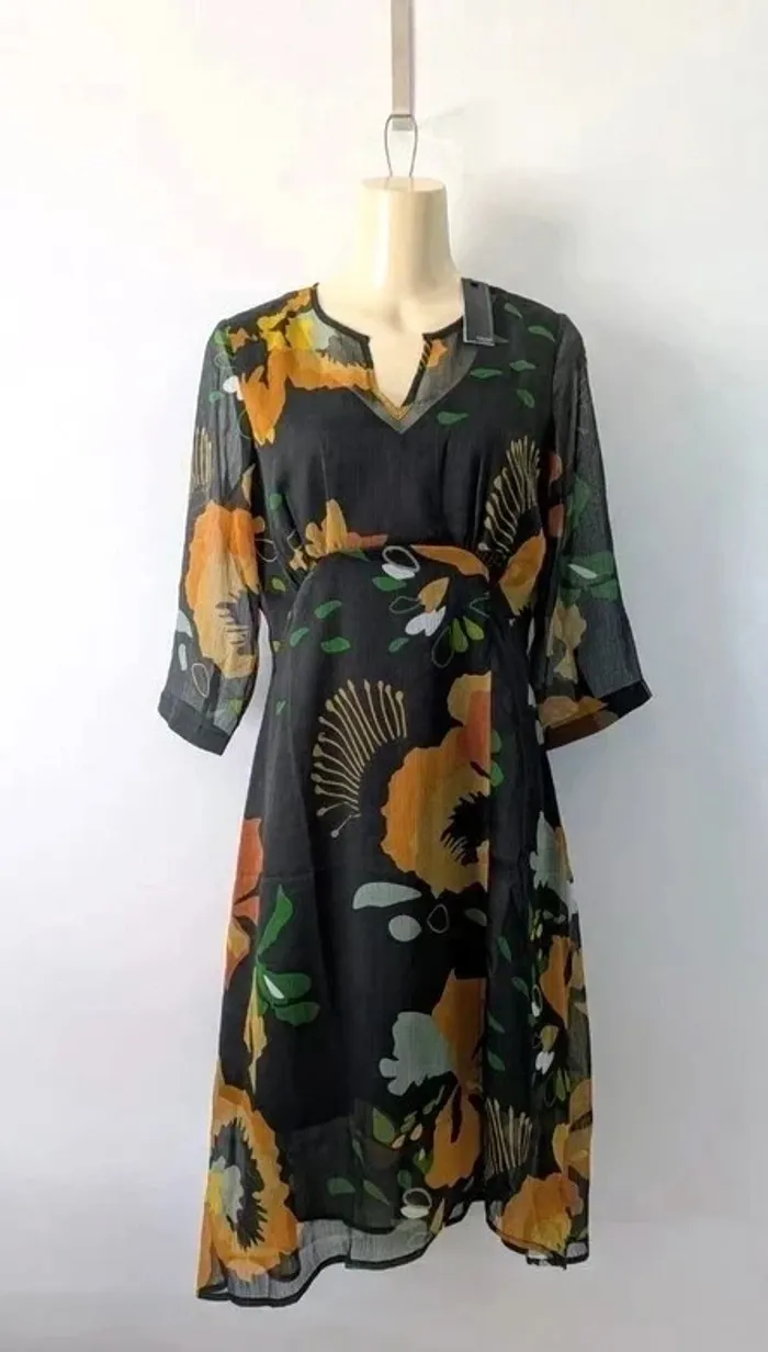 Robe d'été neuve mi-longue - Trend - taille 38