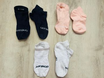 3 paires de socquettes artengo 31-34