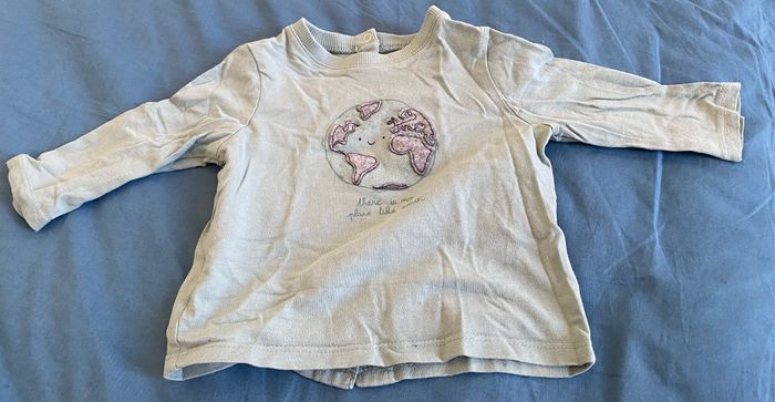 Haut manches longues avec fermeture à l’arrière