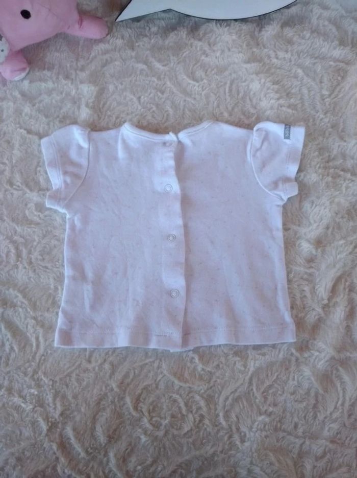 Tee shirt manches courtes Fille 6 mois Les bébés sont comme ça 100% coton - photo numéro 8