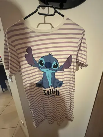 Haut de pyjama theme stitch long taille S