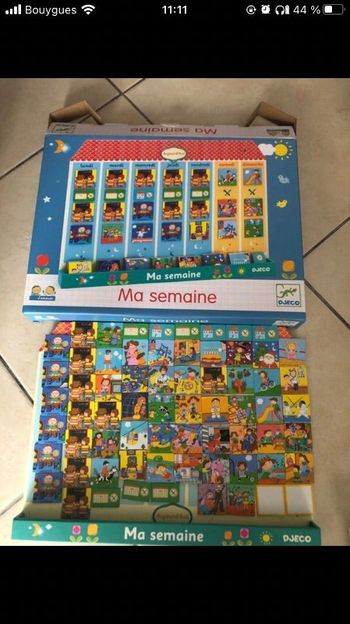 Ma semaine/ semainier