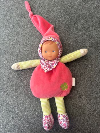 Peluche doudou poupée Corolle lutin