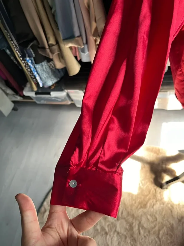 Chemise en satin shein - photo numéro 3