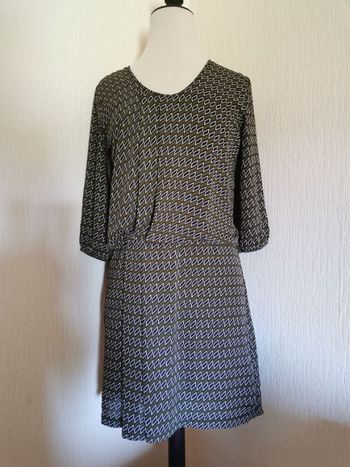 Robe imprimé losanges La Fée Maraboutée T36