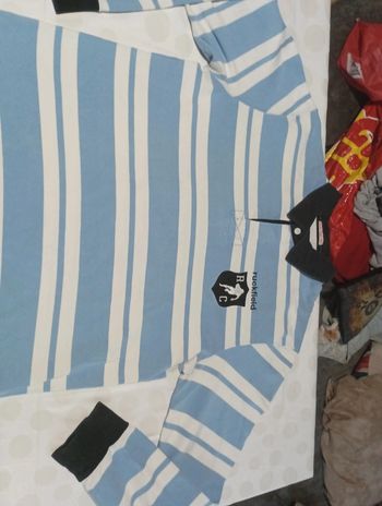 Tee shirt Polo manches longues homme Ruckfield taille XXL rétro vintage rugby Chabal