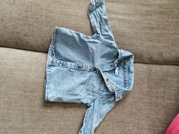 Chemise en jeans bébé garçon 6 mois 