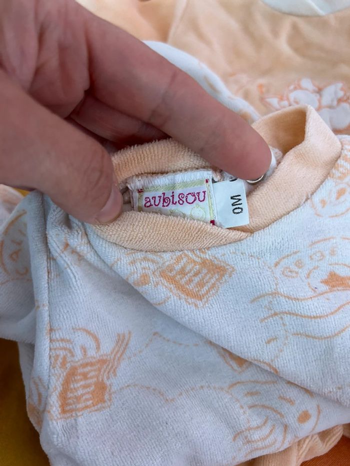 Lot de 4 pyjamas taille 0mois - photo numéro 5