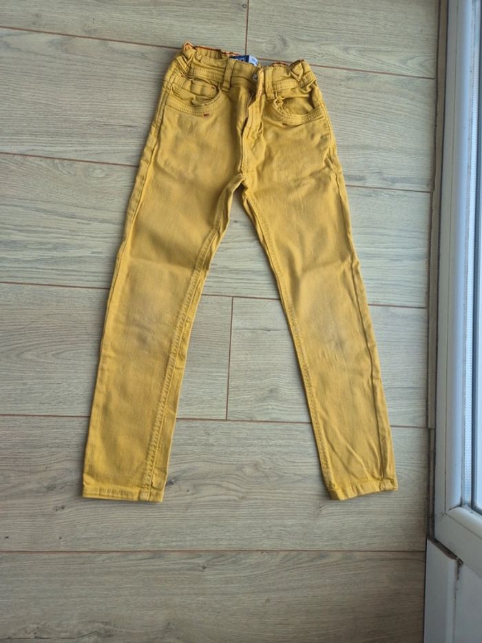 Jeans skinny moutardes 6 ans okaidi