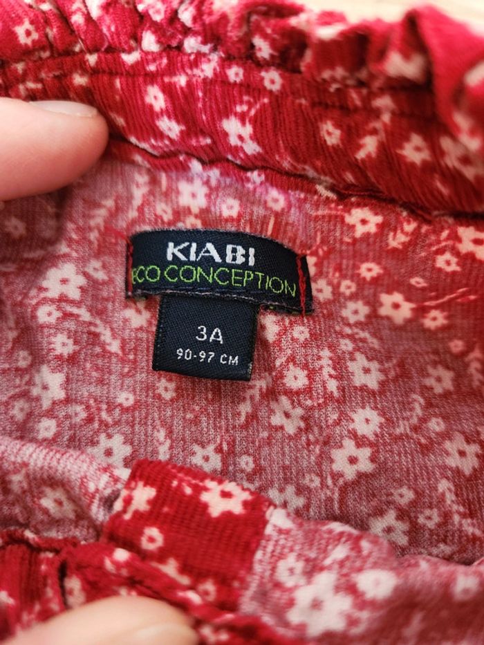 Robe manches longues en velours - photo numéro 5