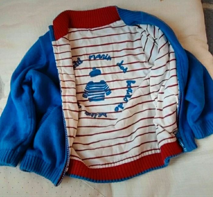 Gilet zippé Du Pareil au Même 18 mois - photo numéro 3