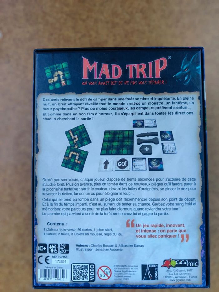 Jeu société mad Trap - photo numéro 2