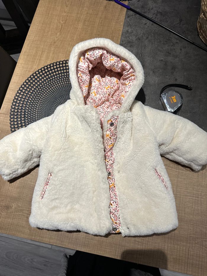 Manteau bébé irréversible