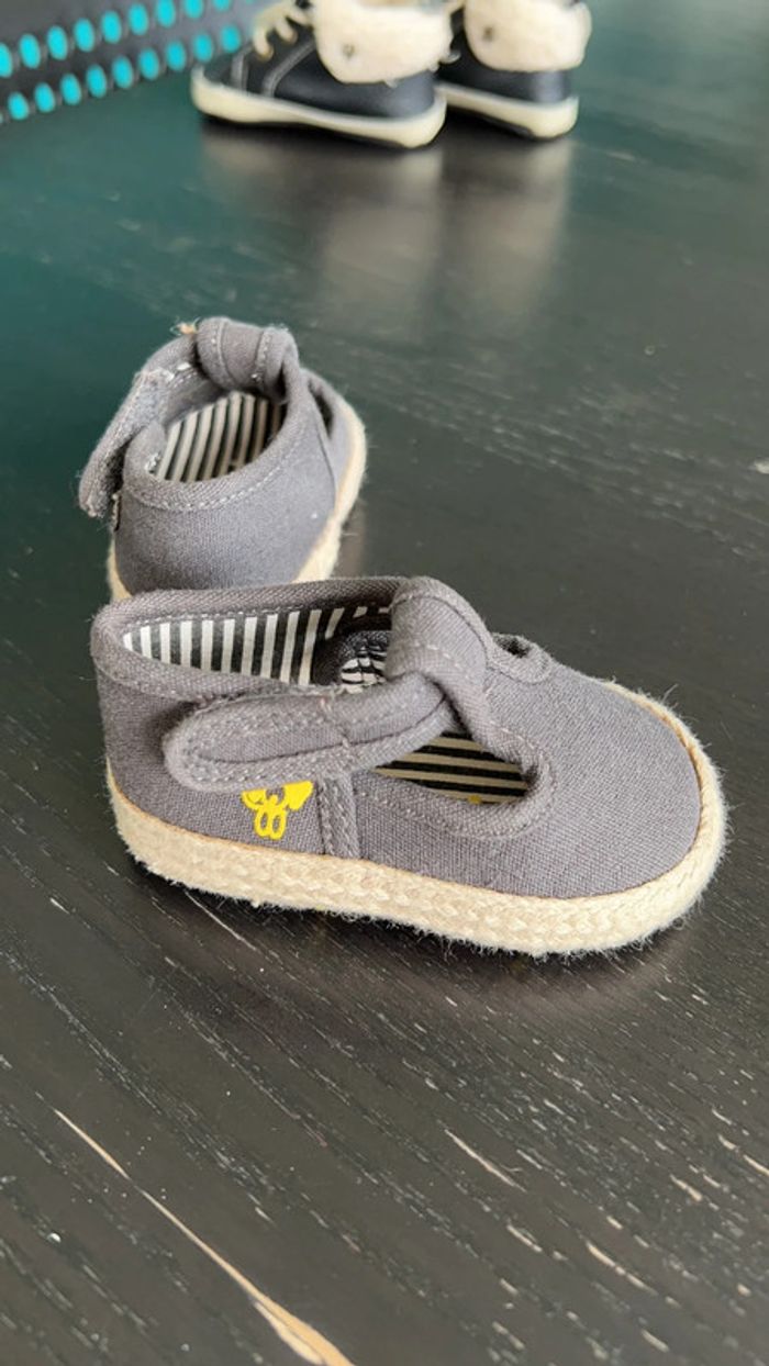Chaussures bébé obaibi taille 17/18 - photo numéro 2