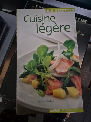 Livre recettes légères