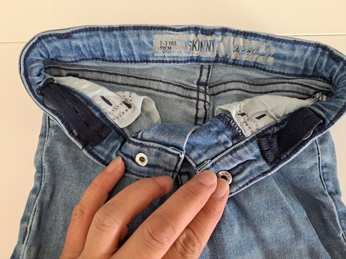 Lot de 2 pantalons fille 3 ans ABE - photo numéro 4