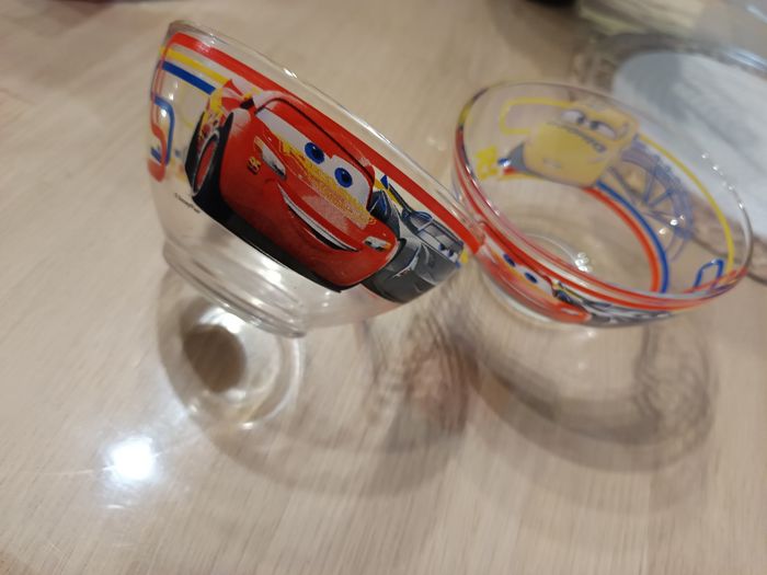 Lot de 2 Bol cars Disney neuf
