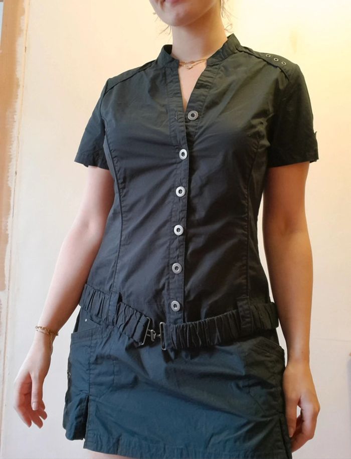Robe style uniforme robe chemise taille 42 - photo numéro 3