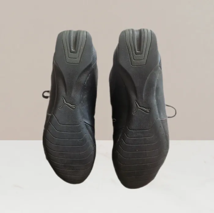 Magnifique baskets noir en cuir souple - Puma - Taille 43 - photo numéro 3