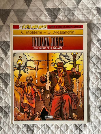 #indiana Jones et le secret d la Pyramide C Moliterni