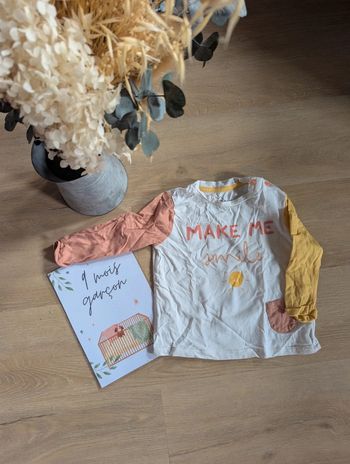 T-shirt manches longues 9 mois Tex