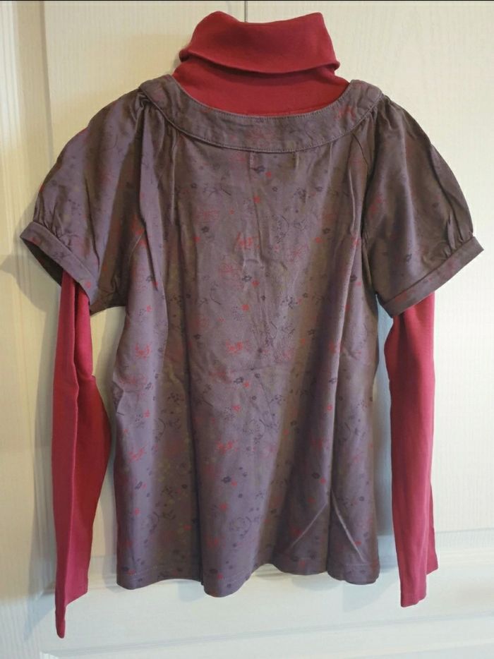 Lot de 2 t-shirts superposables - photo numéro 2