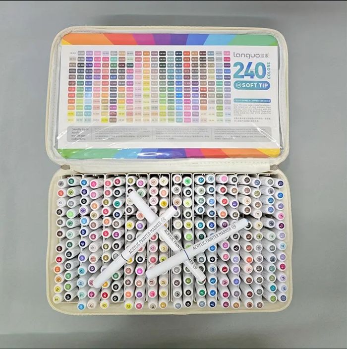 Feutres acrylique Languo 240 - photo numéro 3