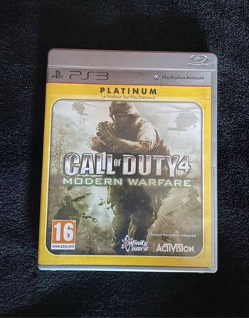 Jeu Call of Duty PS3 Modern Warfare