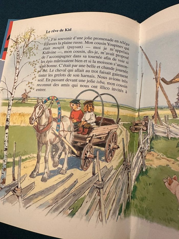 Album rarissime livre bd Caroline en Russie Hachette - photo numéro 3