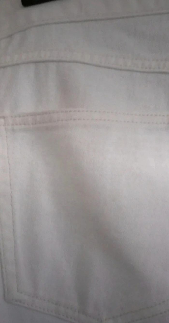 Jean blanc Pull & Bear taille 38 - photo numéro 6