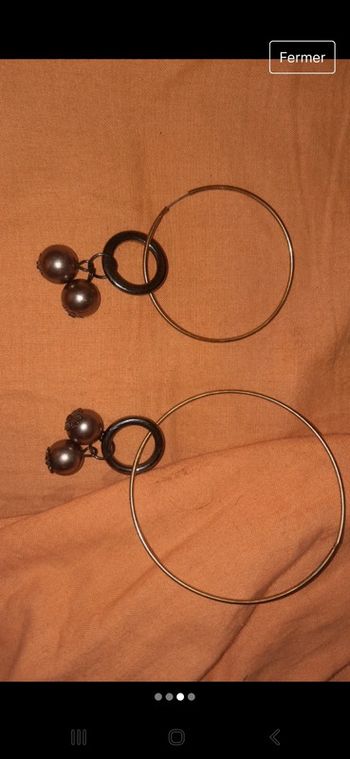 Boucle oreille grande original